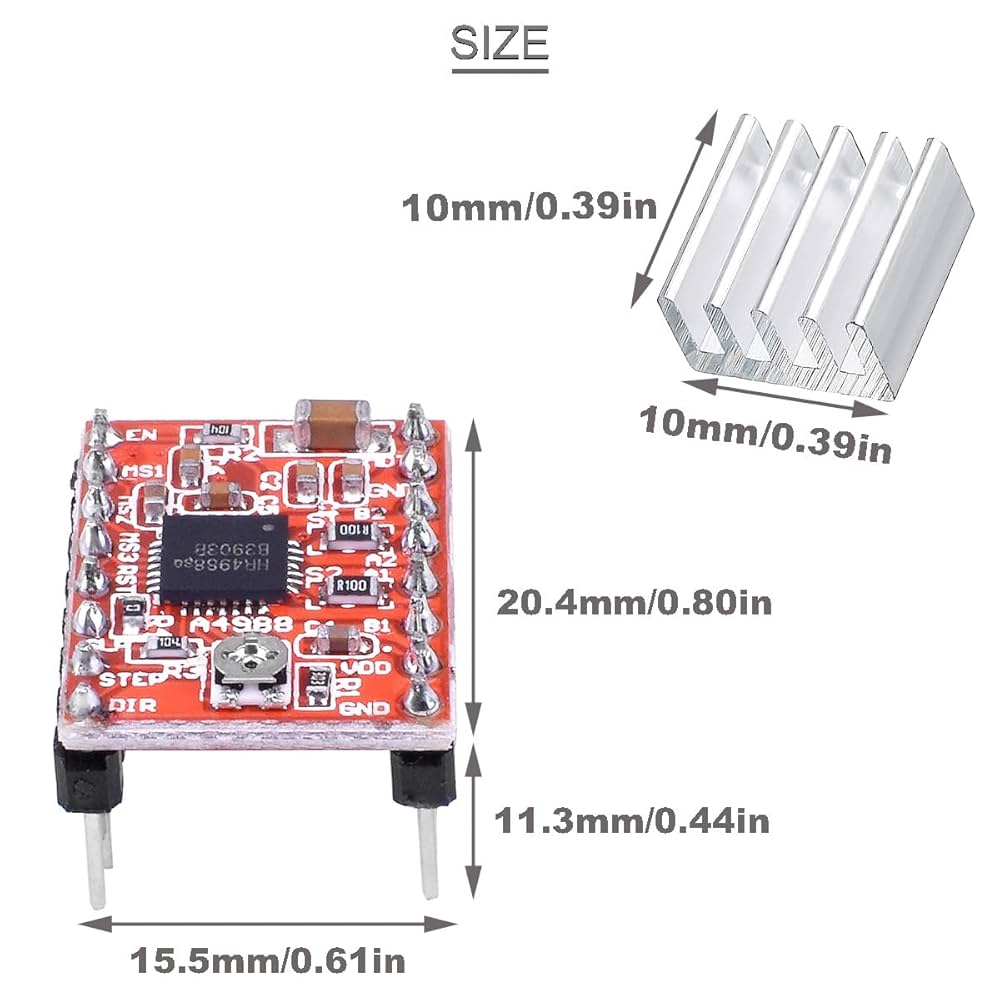 Amazon.co.jp: Youmile 10個ステッピングモータドライバ